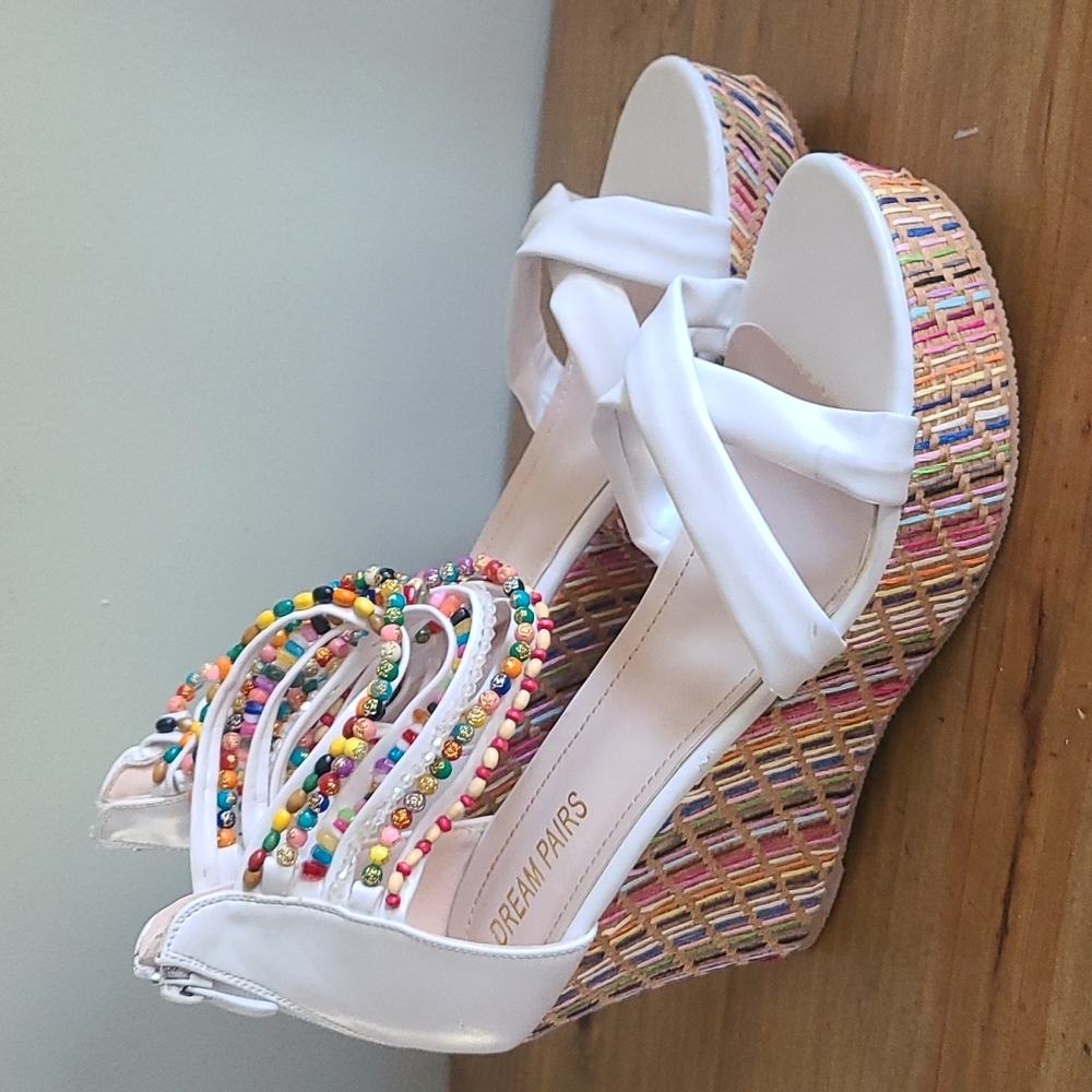 Dream Paris wedge shoes size 11
